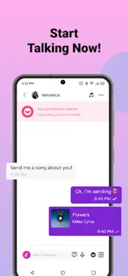 Meet The Music Chat & Dating android App screenshot 2